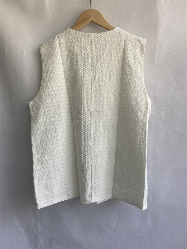 Ženski prsluk O-izrez, cvjetni prsluk bez rukava, vez, vintage široke majice bez rukava, korejske temperamentne majice Chalecos Para Mujer