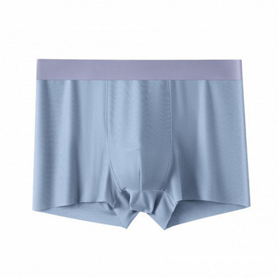 Vyriški boksininkai, ploni, kvėpuojantys, minkšti lediniai šilkai, besiūliai kasdieniai drabužiai Antiseptinis, didelio elastingumo, vyriškos apatinės kelnės, vyriškos apatinės kelnės