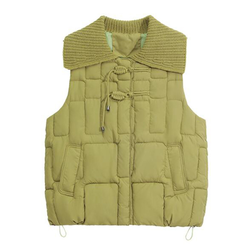 2023 Φθινόπωρο Χειμώνας Γυναικείο πέτο Βαμβακερό γιλέκο Ζεστό γυναικείο αμάνικο τζάκετ Φοιτητικό παλτό Γιλέκα Γυναικείο γιλέκο Chaleco Mujer
