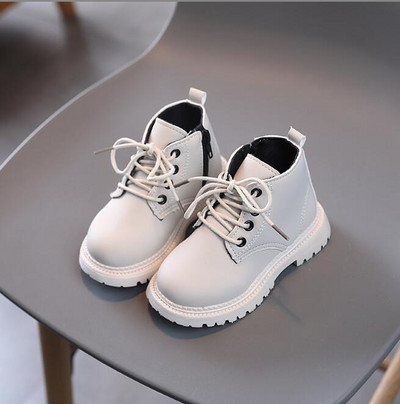 Nou Toamnă Iarnă Copii Cizme din piele Fete Băieți Pantofi Copii Cizme de modă 1-12 ani Bebeluș Cizme de zăpadă Pantofi sport