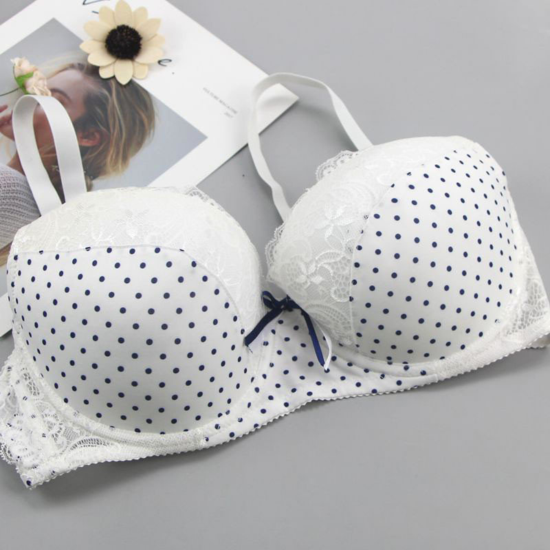 Nouvelle Seamless G String Intimate Print Σετ Σέξι στρινγκ BCDE Push Up Fashion Γυναικεία Εσώρουχα Μαύρο Λευκό Εσώρουχα