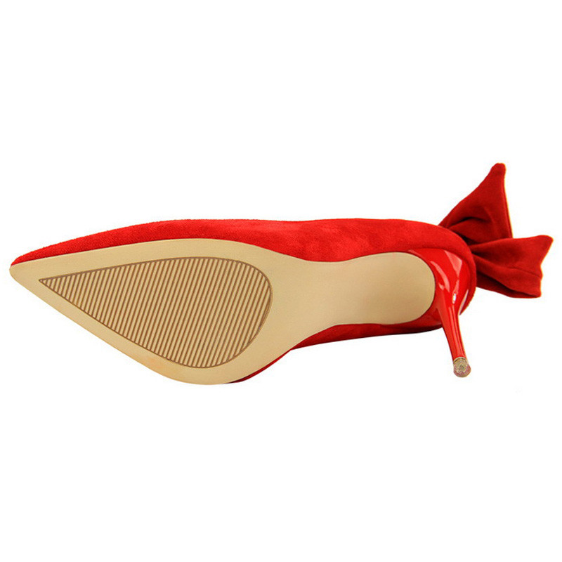 BIGTREE Cipele Visoke pete Ženske cipele od brušene kože Ženske cipele na štikle Ženske cipele na štikle Ženske cipele Basic Vjenčane cipele Obuća