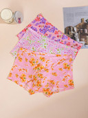 Nauji internetu Vyriški Ice Silk Flora apatiniai Besiūliai Seksualūs Vyriški Bokseriai Šortai Vyriški Itin plonos kvėpuojančios kelnaitės Kelnaitės apatinės kelnaitės