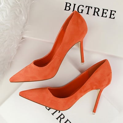 BIGTREE Pantofi Femei Pompe Moda Tocuri Înalte Pentru Femei Pantofi Ocazional Cu vârf ascuțit Femei Toc Stiletto Damă Pantofi Femme