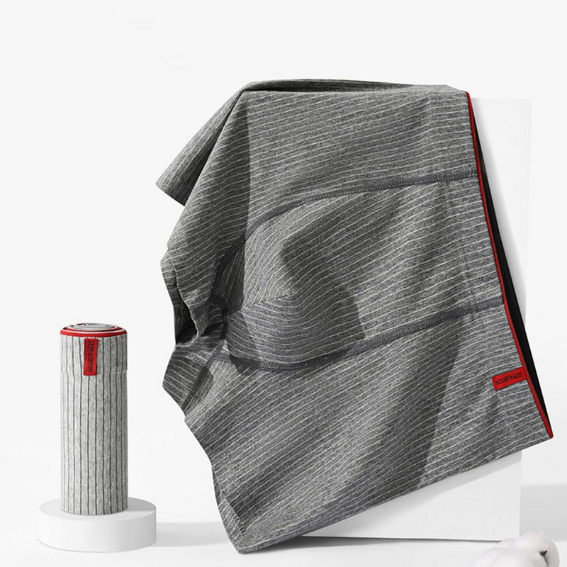 Vyriškos kelnaitės Dryžuotos U Išgaubtos Vidutiniškai Padidėjusios Ištemptos Close Tit Sexy Moisture Sugeria Apatiniai apatiniai Šortai Vyriški drabužiai