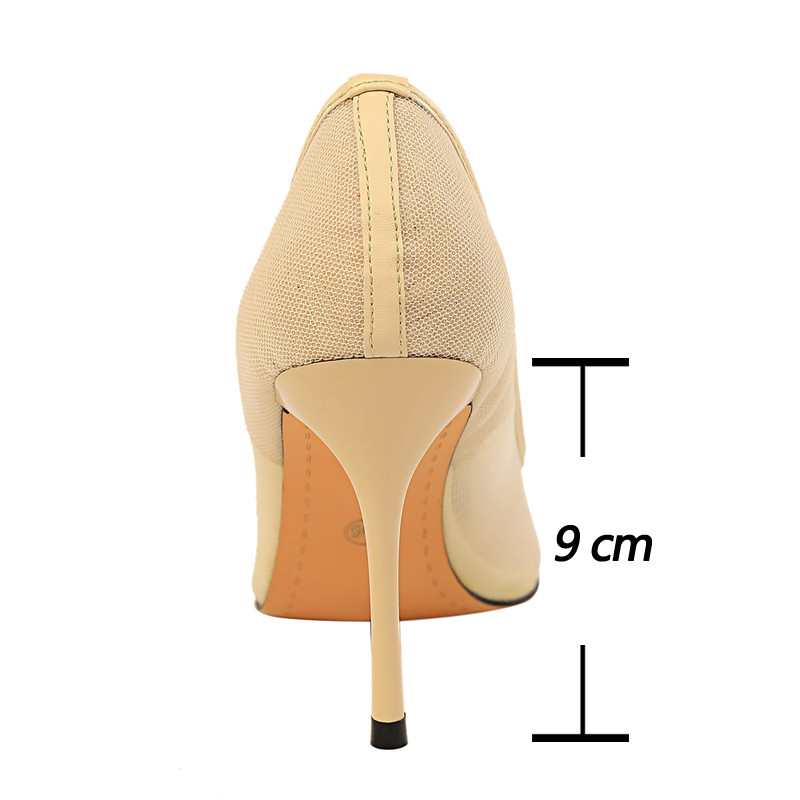 Pantofi BIGTREE, cu flori de trandafir, pantofi pentru femei, cu plasă, cu tocuri înalte, pantofi sexy de petrecere, stiletto, 2023, pantofi noi cu toc ascuțit