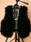 Zimska odjeća Tanka bunda od umjetnog krzna Novi Mao Mao Mali kaput prsluk Jesen i zima Lažni krzneni prsluk od lisičijeg krzna Kratki krzneni ženski kaput