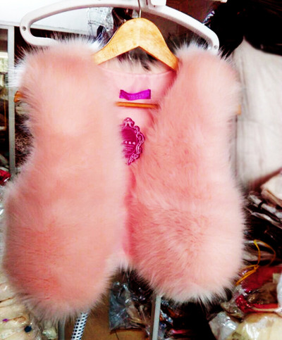 Zimska odjeća Tanka bunda od umjetnog krzna Novi Mao Mao Mali kaput prsluk Jesen i zima Lažni krzneni prsluk od lisičijeg krzna Kratki krzneni ženski kaput