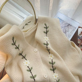 Jarná zimná dámska vesta, pletený kardigan, bez rukávov, vintage vesta, kórejská móda, pletený sveter s háčikom a kvetinovým vzorom H65