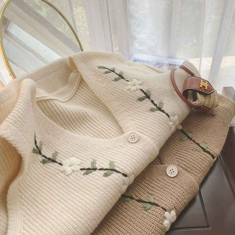 Jarná zimná dámska vesta, pletený kardigan, bez rukávov, vintage vesta, kórejská móda, pletený sveter s háčikom a kvetinovým vzorom H65