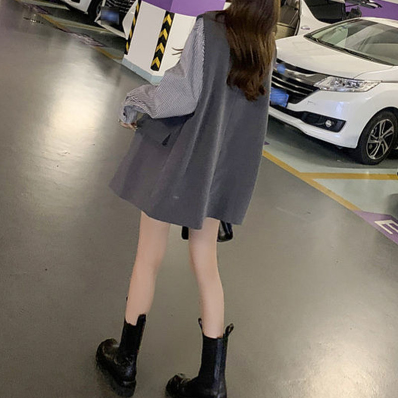 Aelegantmis Blazer ocazional coreean vestă femei cu centură șic, largi, fără mâneci, vestă de birou vintage pentru damă, Y2k OL 2023