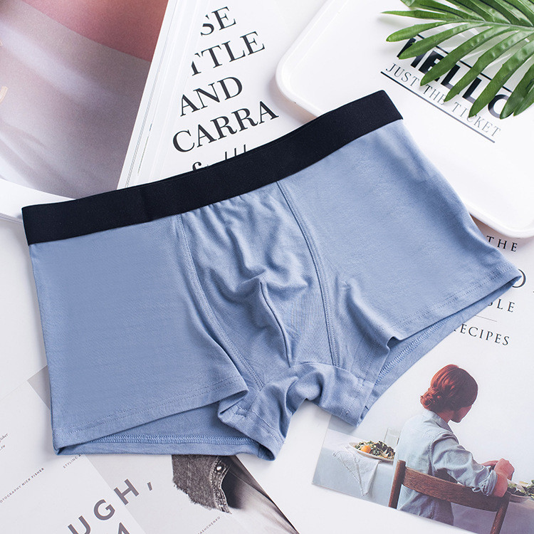 Muške gaće Mekano elastično donje rublje Prozračne čvrste gaćice Izbočena torbica oko struka Meke gaće Udobne kratke bokserice