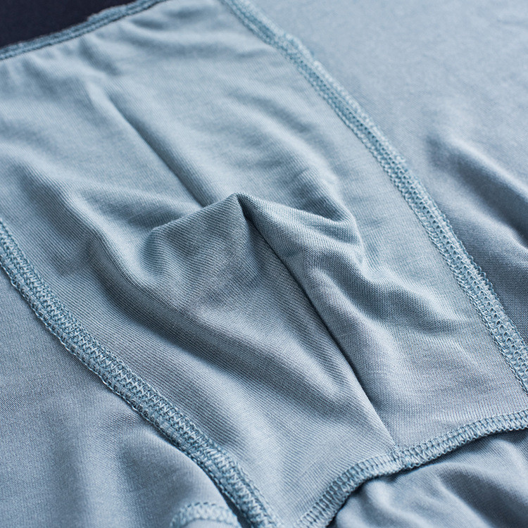 Muške gaće Mekano elastično donje rublje Prozračne čvrste gaćice Izbočena torbica oko struka Meke gaće Udobne kratke bokserice