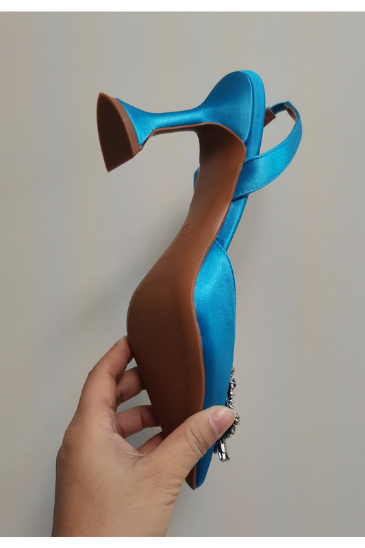 2023 Sandale de femei în stil stea Elegante cu vârf ascuțit Slingback de vară Office Pantofi de damă Moda Tocuri înalte Sandale gladiator femei