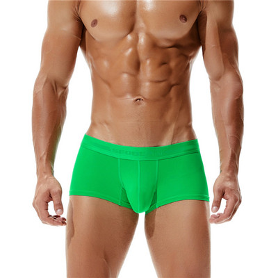 Muške gaćice brenda SEOBEAN Čvrste bokserice Muško donje rublje U konveksna torbica Seksi gaće niskog struka Muške bokserice