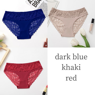 TrowBridge 3 ΤΕΜ/Σετ Γυναικεία Εσώρουχα Δαντέλα Μεταξωτό Σατέν Εσώρουχα Σέξι Εσώρουχα Μαλακά Άνετα Γυναικεία Σλιπ Γλυκά Ζεστά Σώβρακα