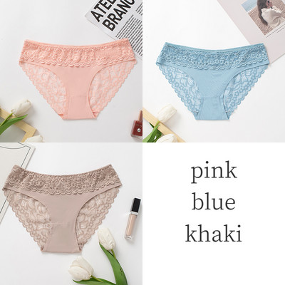 TrowBridge 3 ΤΕΜ/Σετ Γυναικεία Εσώρουχα Δαντέλα Μεταξωτό Σατέν Εσώρουχα Σέξι Εσώρουχα Μαλακά Άνετα Γυναικεία Σλιπ Γλυκά Ζεστά Σώβρακα