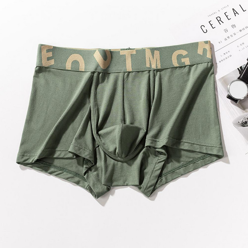 Lenjerie de corp fierbinte pentru bărbați Modal Cueca Masculina Ropa Interior Hombre Pantaloni scurți pentru bărbați Calzoncillos Chiloți elastici