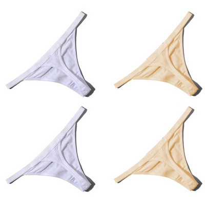 4 kom. Seksi ženske pamučne japanke s niskim strukom, bešavne ženske gaće, udobno žensko donje rublje