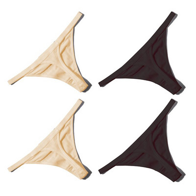 4 kom. Seksi ženske pamučne japanke s niskim strukom, bešavne ženske gaće, udobno žensko donje rublje