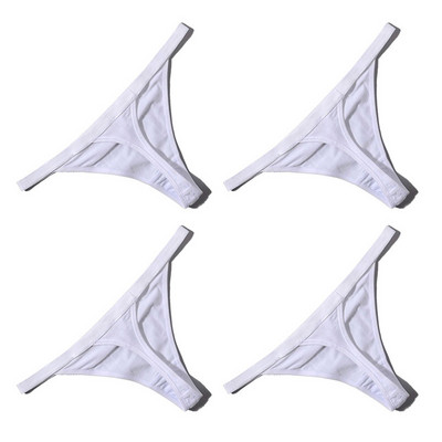 4 kom. Seksi ženske pamučne japanke s niskim strukom, bešavne ženske gaće, udobno žensko donje rublje