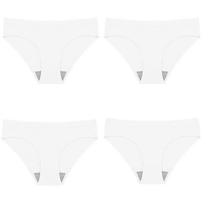 Set 4 bucăți Chiloți damă Slik Lenjerie de corp pentru femei Chiloți 13 culori Femei fără cusături Lenjerie slip 3XL Chiloți de damă 4 buc.