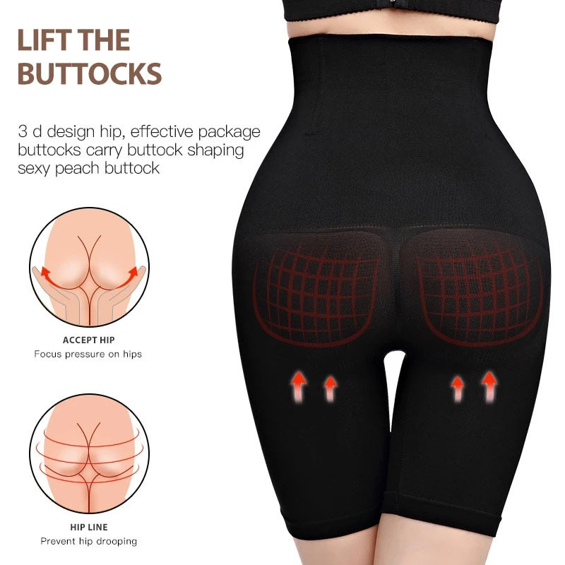 Antrenor de talie Ridicator de fese Lenjerie de slăbit Shaper Body Shapewear Body Shaper Tummy Shaper Corset pentru pierderea în greutate Model de talie înaltă