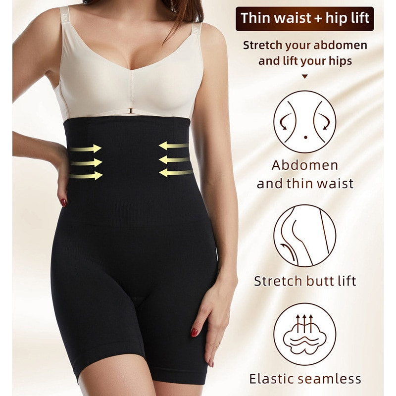 Antrenor de talie Ridicator de fese Lenjerie de slăbit Shaper Body Shapewear Body Shaper Tummy Shaper Corset pentru pierderea în greutate Model de talie înaltă
