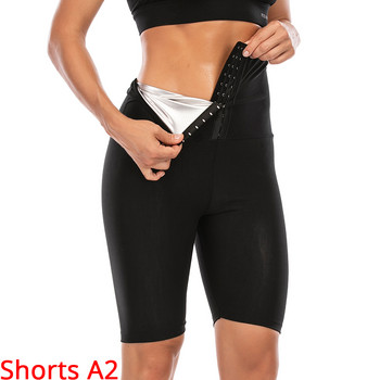 CXZD Body Shaper Pants Sauna Shapers Hot Sweat Effect Sauna Παντελόνι αδυνατίσματος Fitness Shapewear Workout Gym leggings Fitness Pants