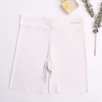 M ~ 4XL Pantaloni de protecție pentru femei Pantaloni scurti subțiri, respirabili, care nu se curling, Pantaloni scurti cu talie înaltă, pantaloni scurți cu patru colțuri