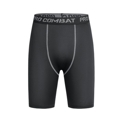 Vyriški apatiniai apatiniai apatiniai Bokseriniai kelnaitės Ilgos kelnaitės Sportiniai šortai Antblauzdžiai Skinny Fitness Treniruotės berniukui bėgiojančios apatinės kelnės pėdkelnės