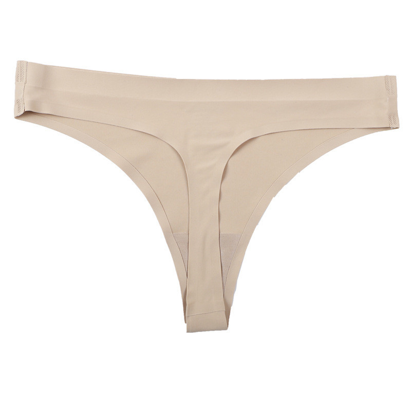 3 kom/pak. Žensko bešavno donje rublje od ledene svile, jednobojne seksi tange, ženske sportske intimne gaćice S-XL