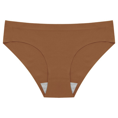 TrowBridge Chiloți fără cusături pentru femei din satin de mătase Lenjerie intimă pentru femei Lenjerie confortabilă Slip sport respirabil Reducere caldă Chiloți mărimi mari