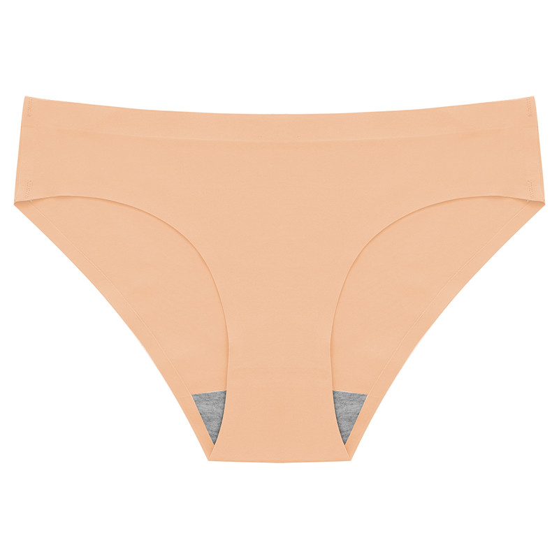 TrowBridge Chiloți fără cusături pentru femei din satin de mătase Lenjerie intimă pentru femei Lenjerie confortabilă Slip sport respirabil Reducere caldă Chiloți mărimi mari