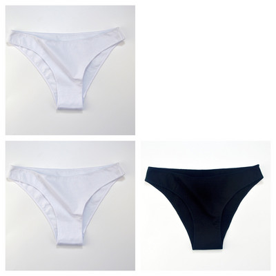 3 buc. Lenjerie de corp din bumbac M-XXL Chiloți fără sudură pentru femei Slip cu talie joasă pentru femei Chiloți confortabili de culoare solidă Lenjerie respirabilă