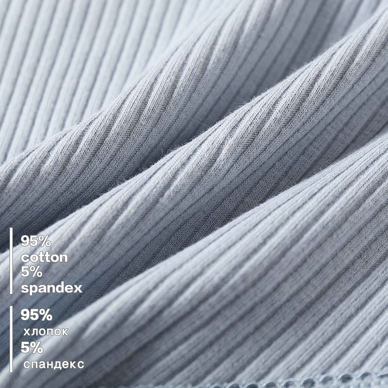 FINETOO 3 buc/set Chiloți din bumbac pentru femei M-2XL Lenjerie intima cu talie joasă Slip din dantelă moale pentru femei Lenjerie 2022