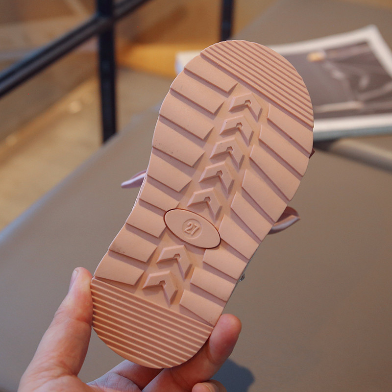 2023 noi fete drăguță păpușă pantofi din bumbac iarnă pluș cizme calde de zăpadă pantofi ușoare anti-alunecare casual