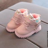 Copii Copii Pantofi Copii Cizme De Zapada Moda Iarna Cizme De Pluș Pentru Fete Băieți Botine Roz Alb Negru