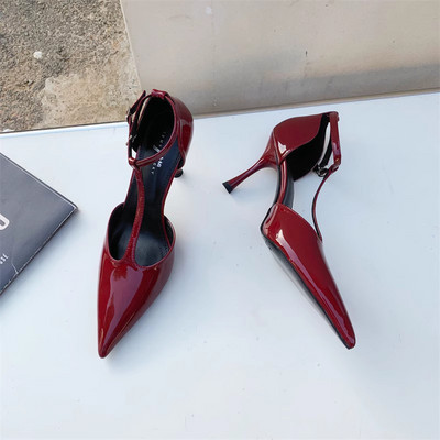 Primăvara toamnă pantofi cu pantofi pentru femei, pantofi cu vârf ascuțit, sandale elegante de damă, cu toc subțire, pantofi pentru femei