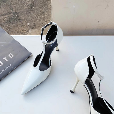 Primăvara toamnă pantofi cu pantofi pentru femei, pantofi cu vârf ascuțit, sandale elegante de damă, cu toc subțire, pantofi pentru femei