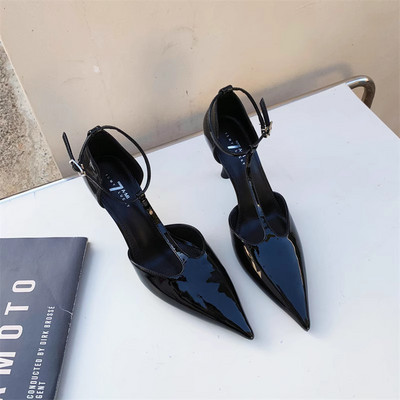 Primăvara toamnă pantofi cu pantofi pentru femei, pantofi cu vârf ascuțit, sandale elegante de damă, cu toc subțire, pantofi pentru femei