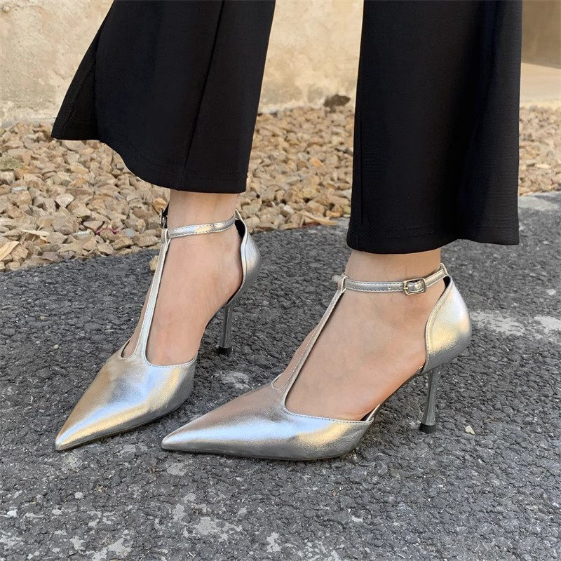 Primăvara toamnă pantofi cu pantofi pentru femei, pantofi cu vârf ascuțit, sandale elegante de damă, cu toc subțire, pantofi pentru femei