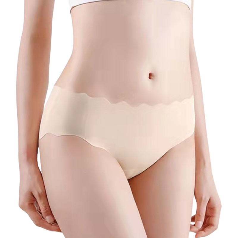 Dámske bezšvové nohavičky s nízkym pásom, mäkké spodné prádlo, bavlnené rozkrokové nohavičky, priedušné sexy spodné prádlo v lete