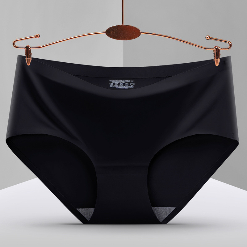 BZEL Γυναικεία εσώρουχα χωρίς ραφή Εσώρουχα μεγάλου μεγέθους Μεταξωτό σατέν εσώρουχα που αναπνέουν άνετα Σλιπ Καυτές εκπτώσεις Σώβρακα φιλικά προς το δέρμα