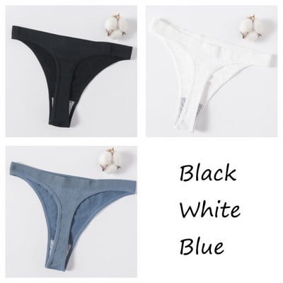 Besiūlės kelnaitės G-string Moteriškos Sexy Strings Aukštu juosmeniu Apatiniai Moteriški apatiniai Kelnaitės Sportinės Apatinės Merginos Kelnaitės Minkštas Sexy Apatinis trikotažas