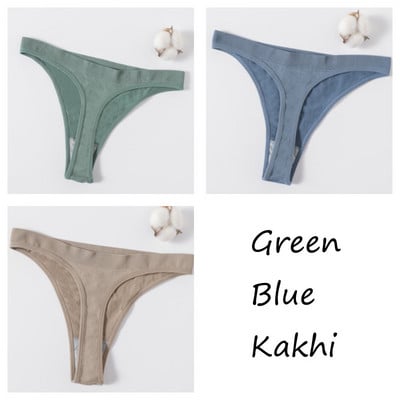 Besiūlės kelnaitės G-string Moteriškos Sexy Strings Aukštu juosmeniu Apatiniai Moteriški apatiniai Kelnaitės Sportinės Apatinės Merginos Kelnaitės Minkštas Sexy Apatinis trikotažas