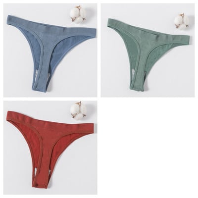 Besiūlės kelnaitės G-string Moteriškos Sexy Strings Aukštu juosmeniu Apatiniai Moteriški apatiniai Kelnaitės Sportinės Apatinės Merginos Kelnaitės Minkštas Sexy Apatinis trikotažas