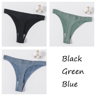 Besiūlės kelnaitės G-string Moteriškos Sexy Strings Aukštu juosmeniu Apatiniai Moteriški apatiniai Kelnaitės Sportinės Apatinės Merginos Kelnaitės Minkštas Sexy Apatinis trikotažas