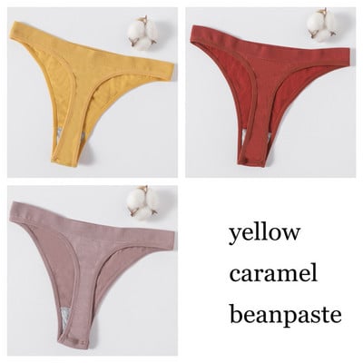 Besiūlės kelnaitės G-string Moteriškos Sexy Strings Aukštu juosmeniu Apatiniai Moteriški apatiniai Kelnaitės Sportinės Apatinės Merginos Kelnaitės Minkštas Sexy Apatinis trikotažas