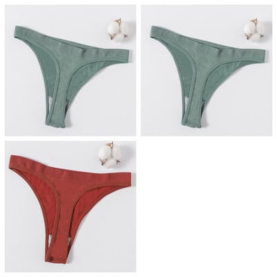 Besiūlės kelnaitės G-string Moteriškos Sexy Strings Aukštu juosmeniu Apatiniai Moteriški apatiniai Kelnaitės Sportinės Apatinės Merginos Kelnaitės Minkštas Sexy Apatinis trikotažas